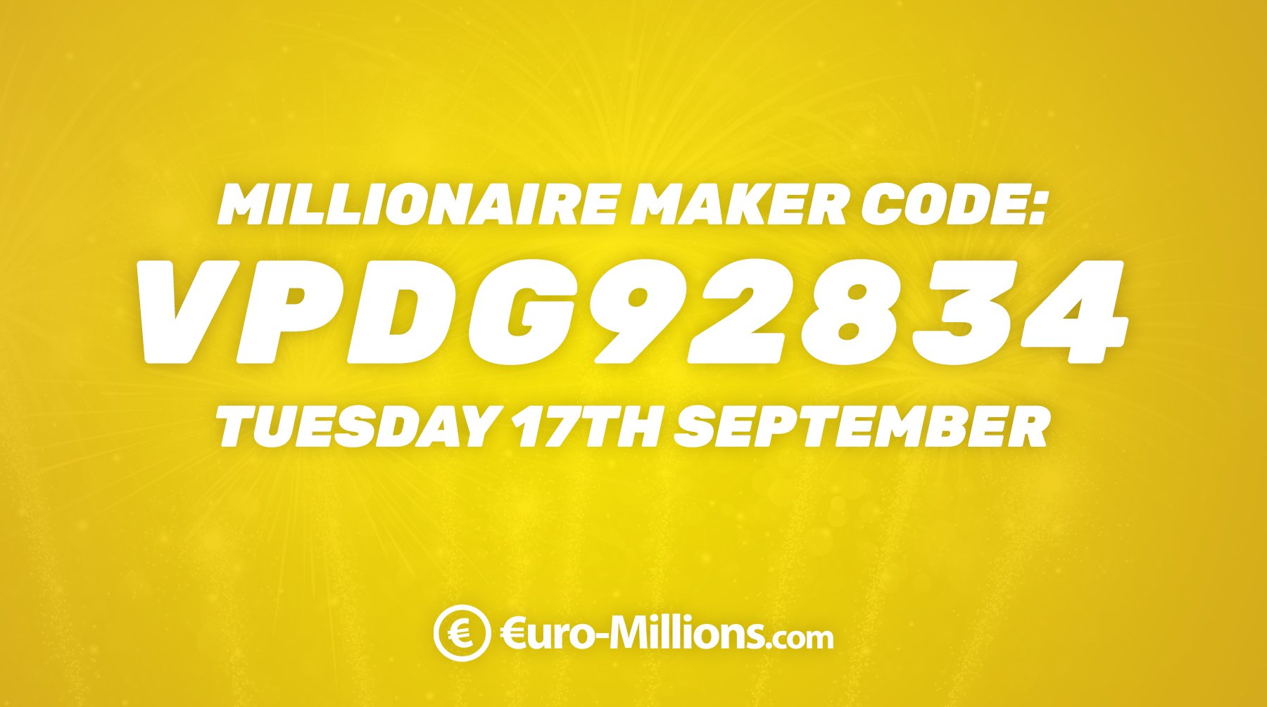 uk millionaire maker code results tonight