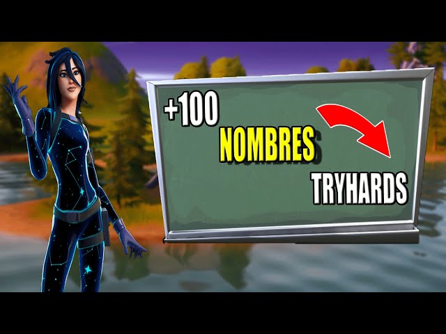 nombre fortnite tryhard