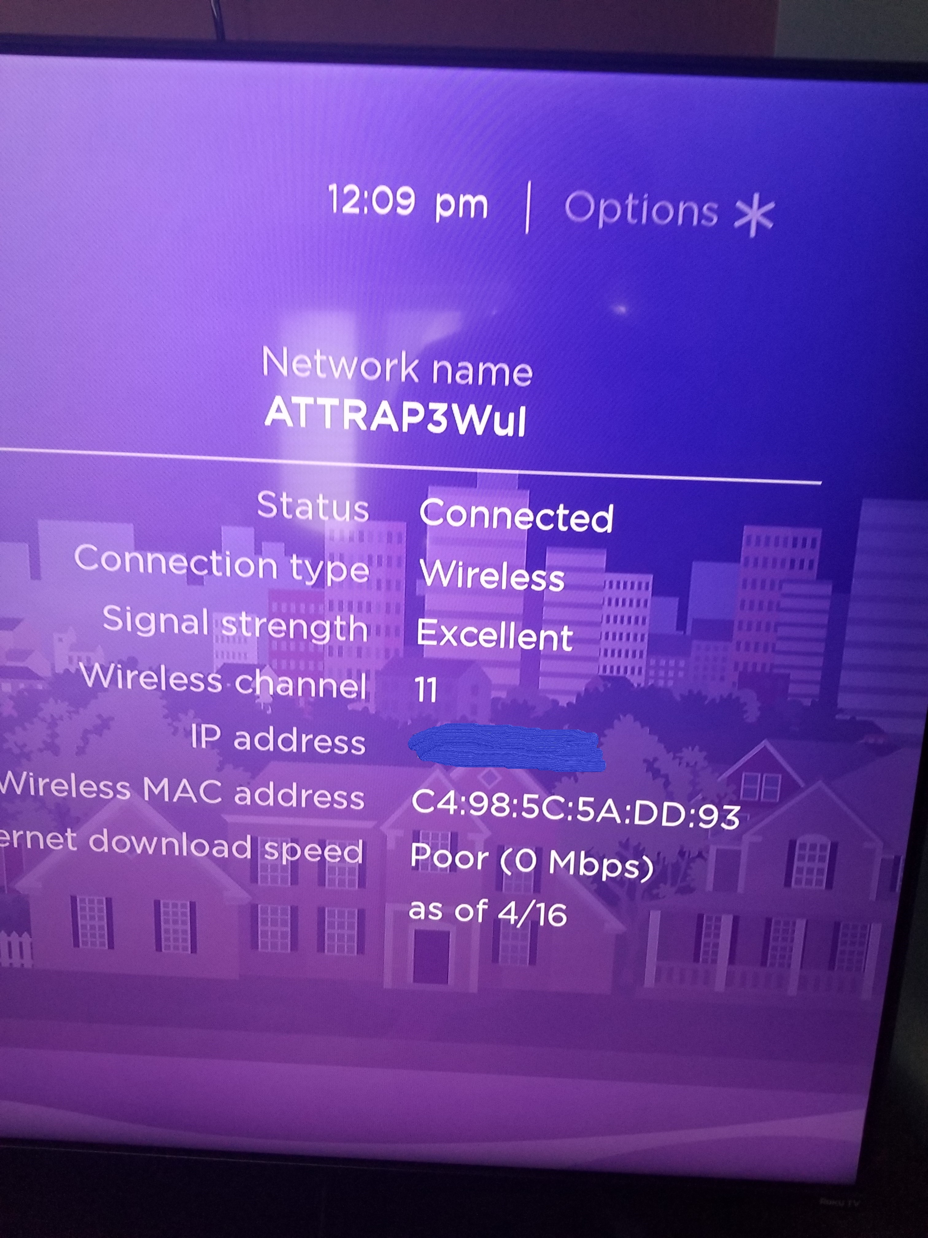 roku tv wont connect to internet