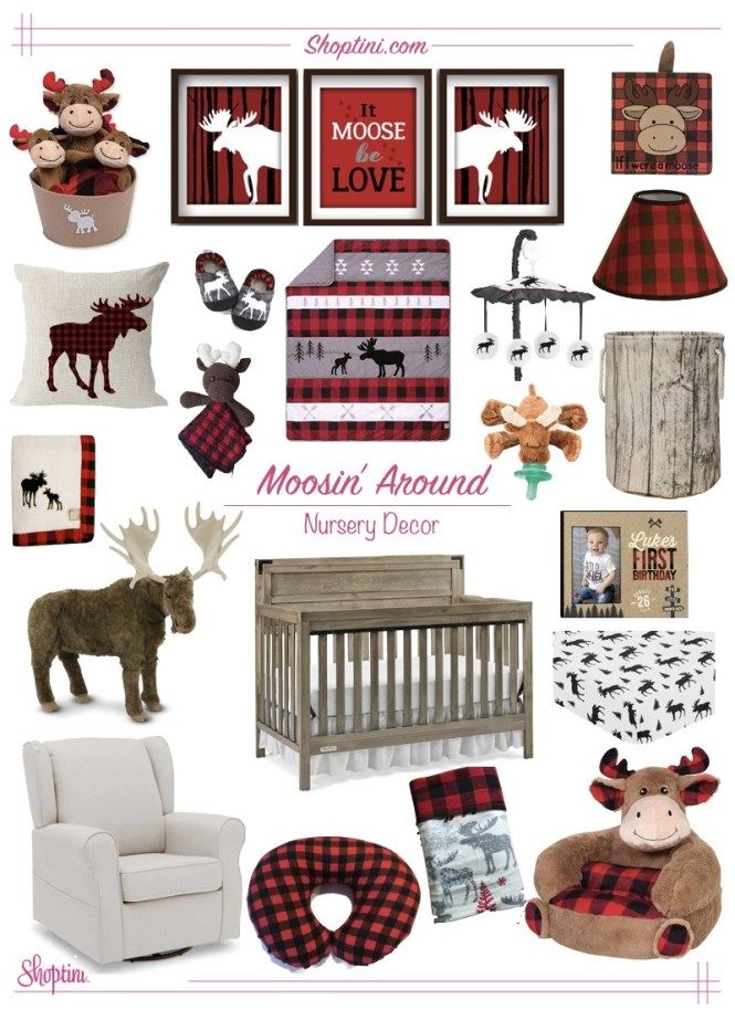 moose nursery decor