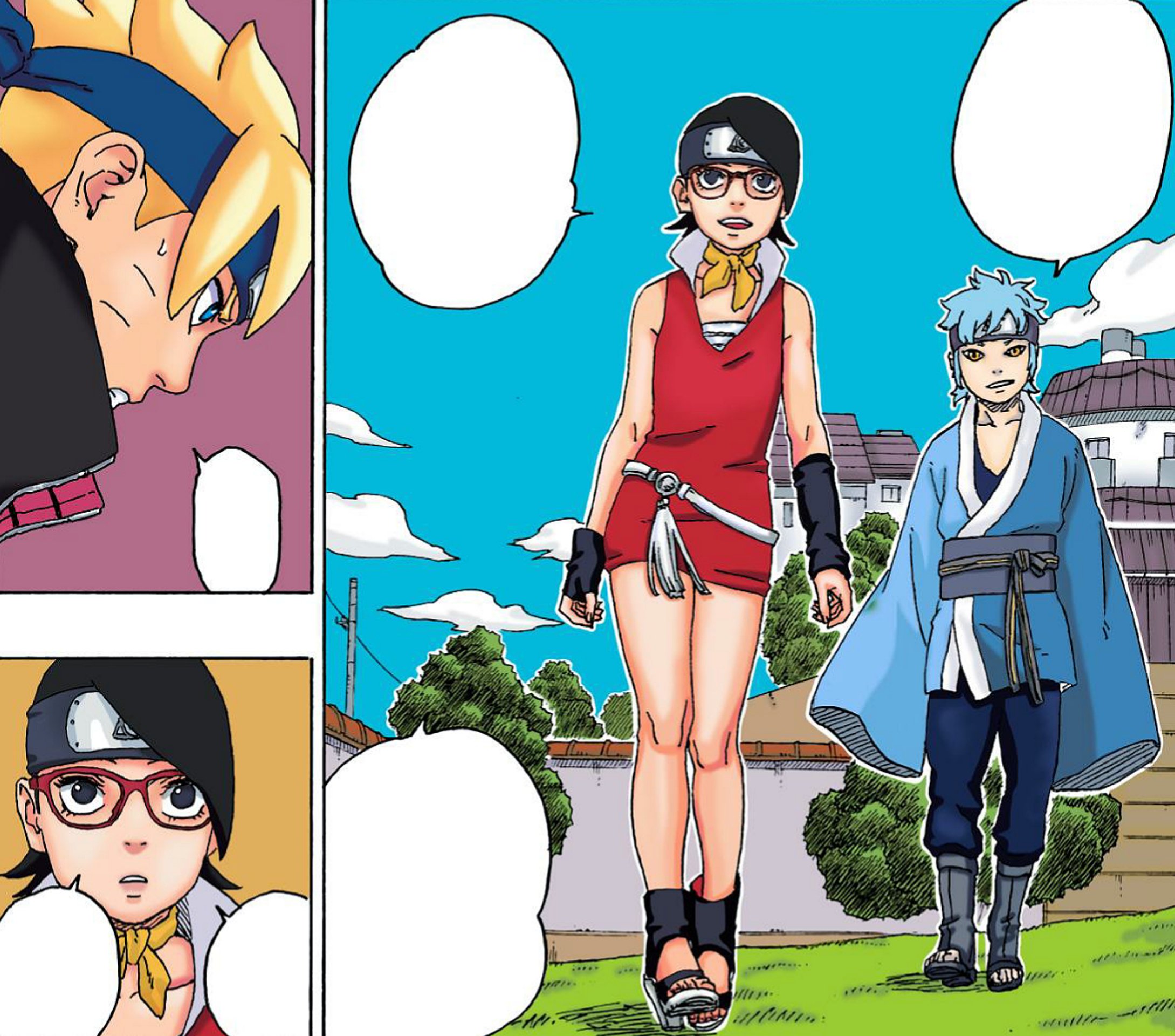 sarada boruto manga