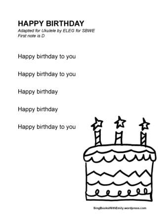 happy happy birthday song lyrics