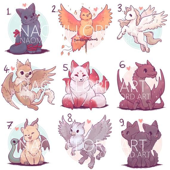 adorable mythical creatures