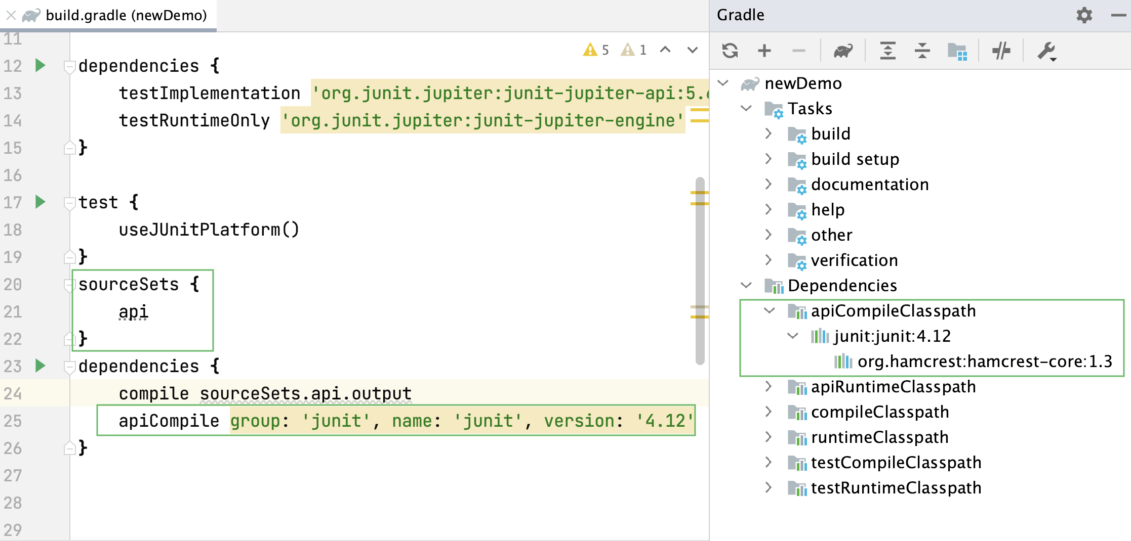 gradle find unused dependencies