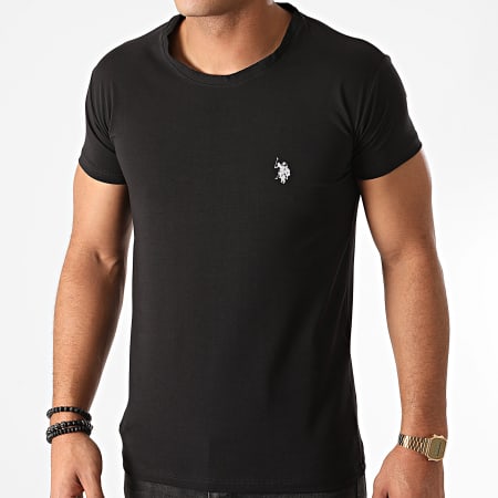 uspa black t shirt