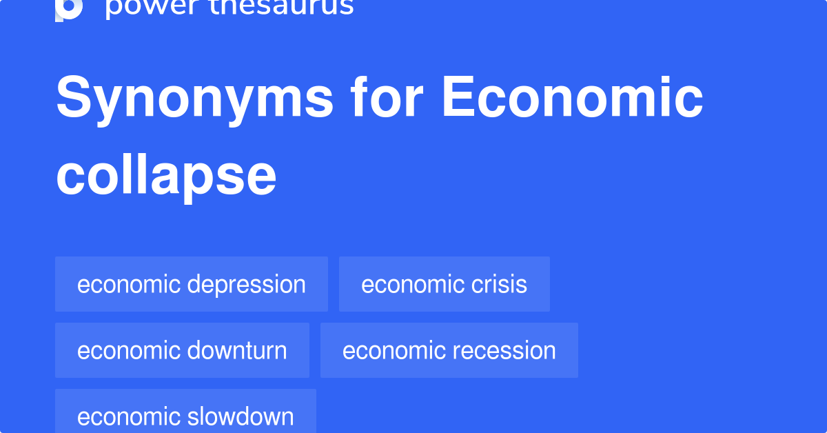 synonyms for economic depression