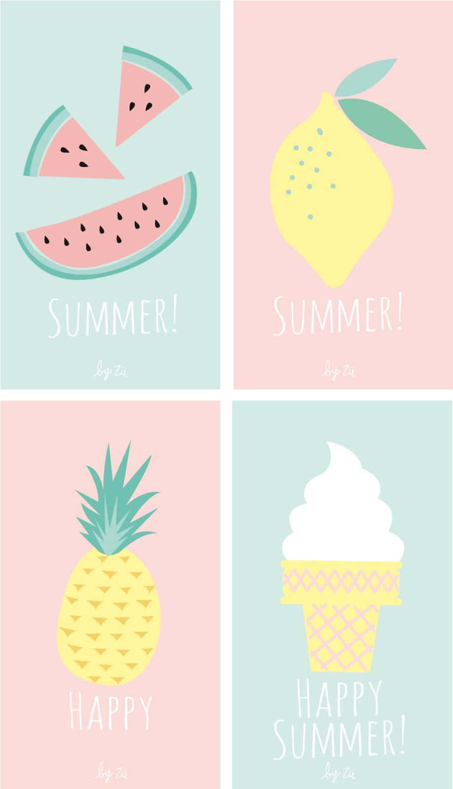 cute summer wallpapers