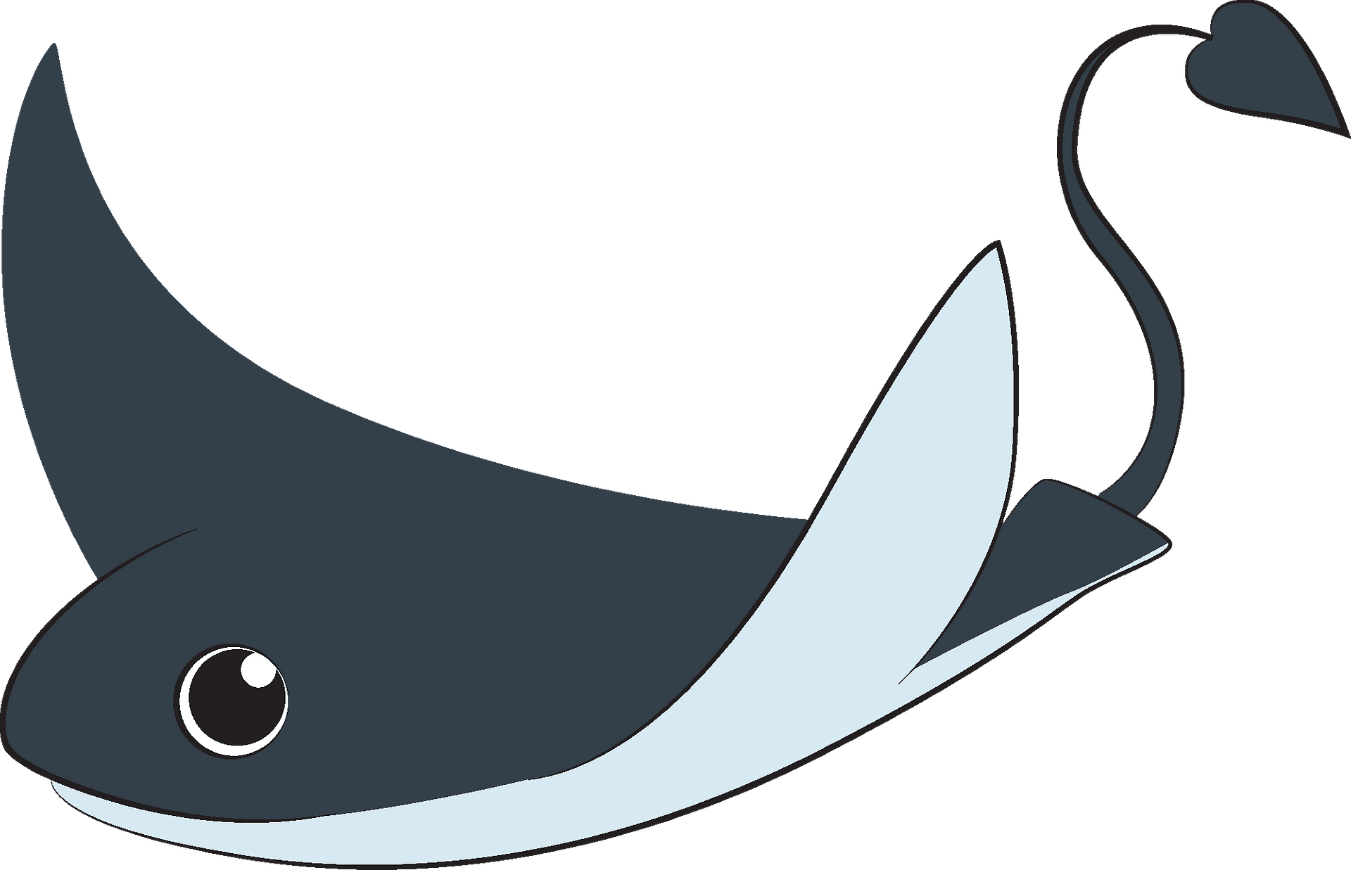 stingray clipart