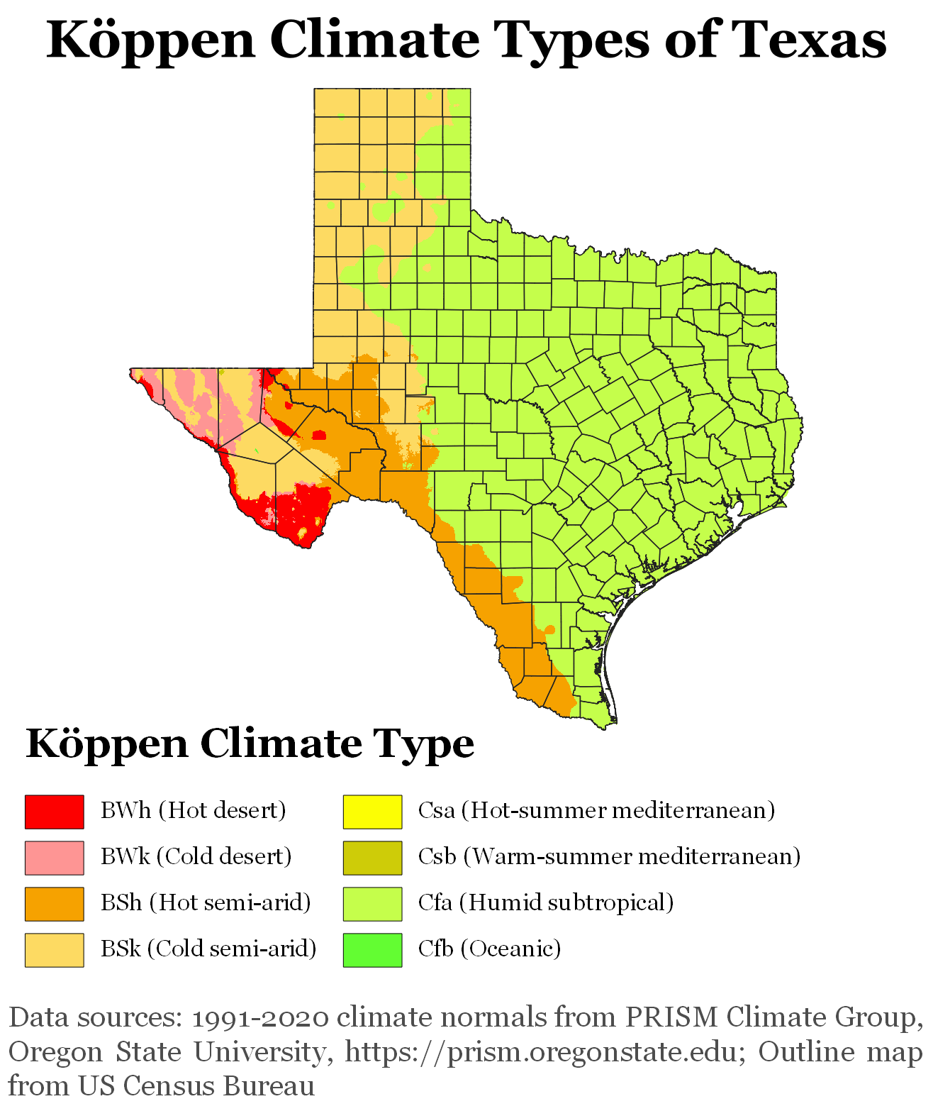 temperature in texas december