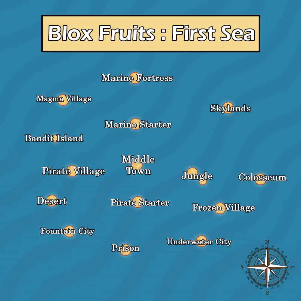 mapa de blox fruits sea 1