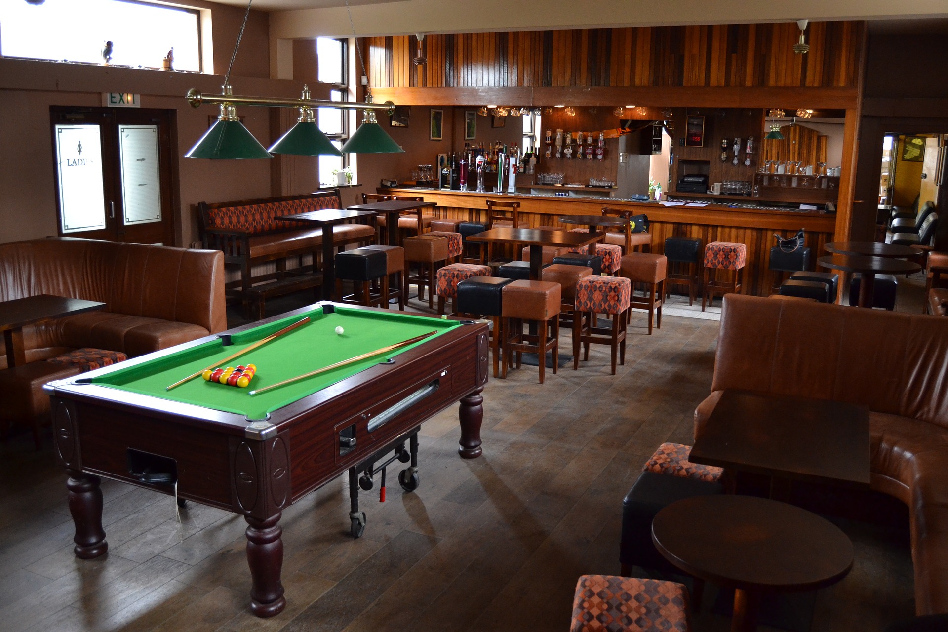 pool table pubs near me