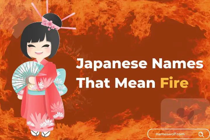 japanese names that mean fire