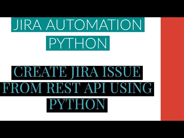 python jira api