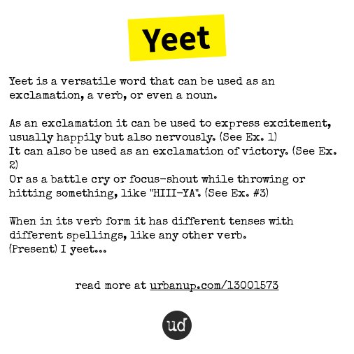 ex urban dictionary