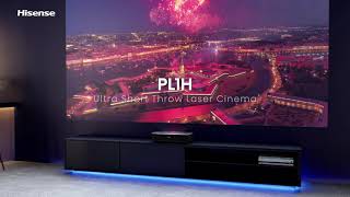 hisense laser cinema pl1h 4k ultra short throw smart projector