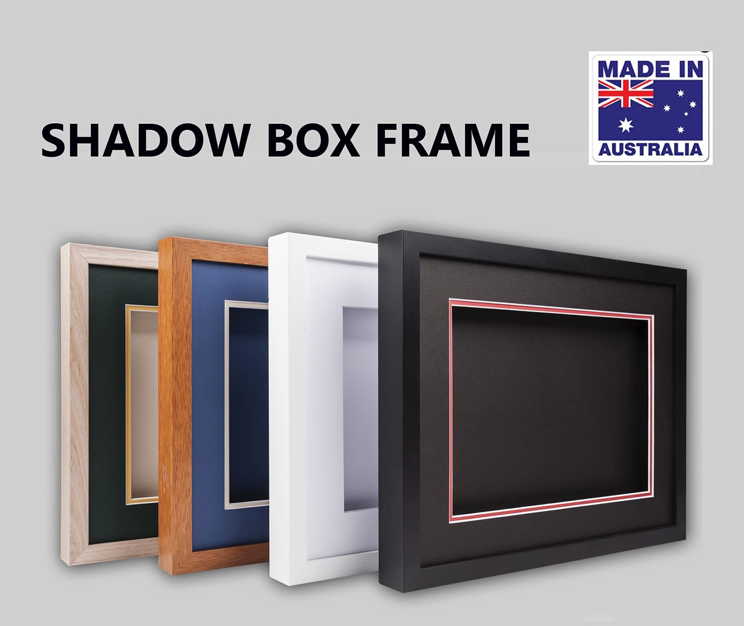 deep shadow box frame australia