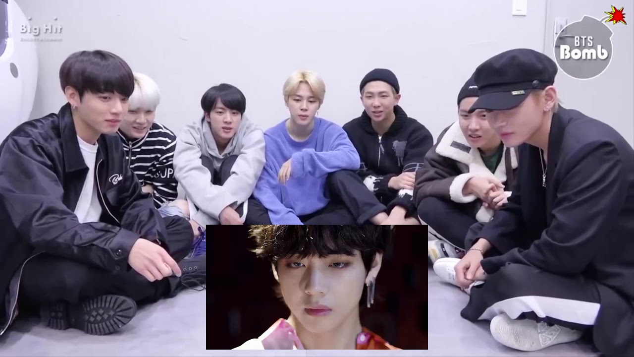 reaction bts fake love