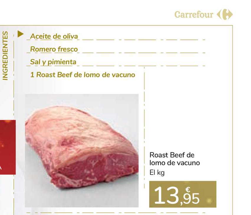 roast beef carrefour