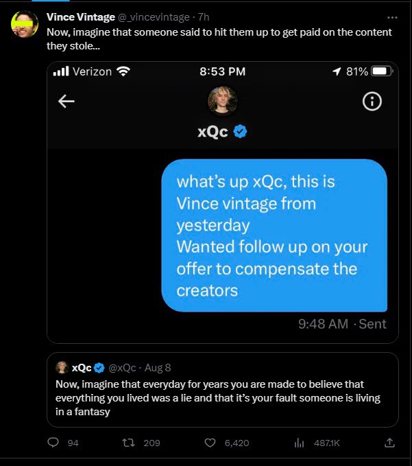 xqc tweet