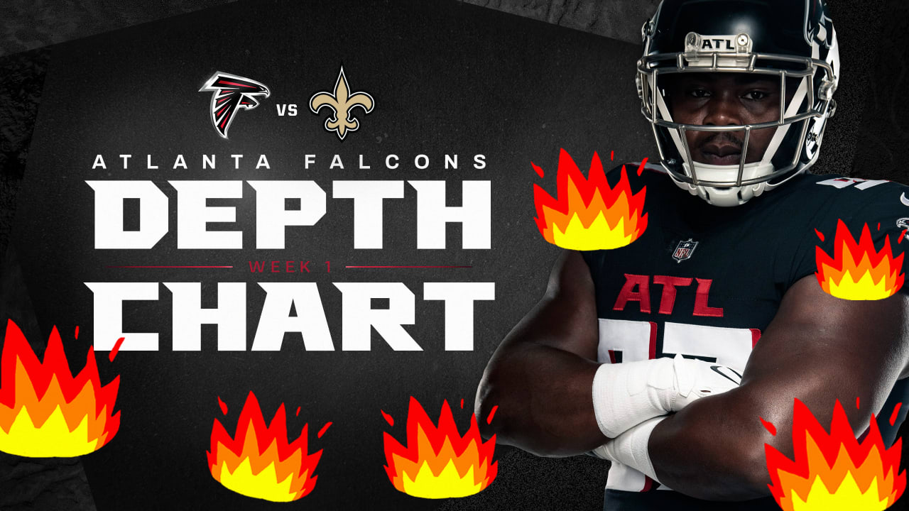 atlanta falcons depth chart