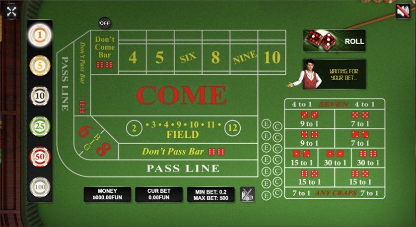 free online craps games