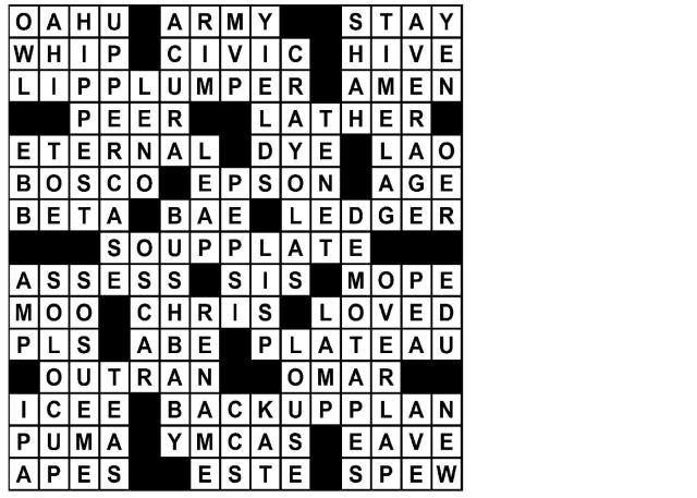 usa today crossword answers