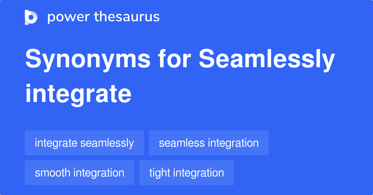 synonyms for seamless