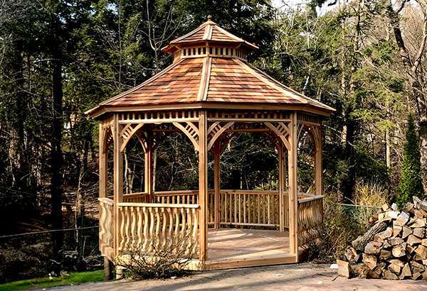 wood gazebo kits