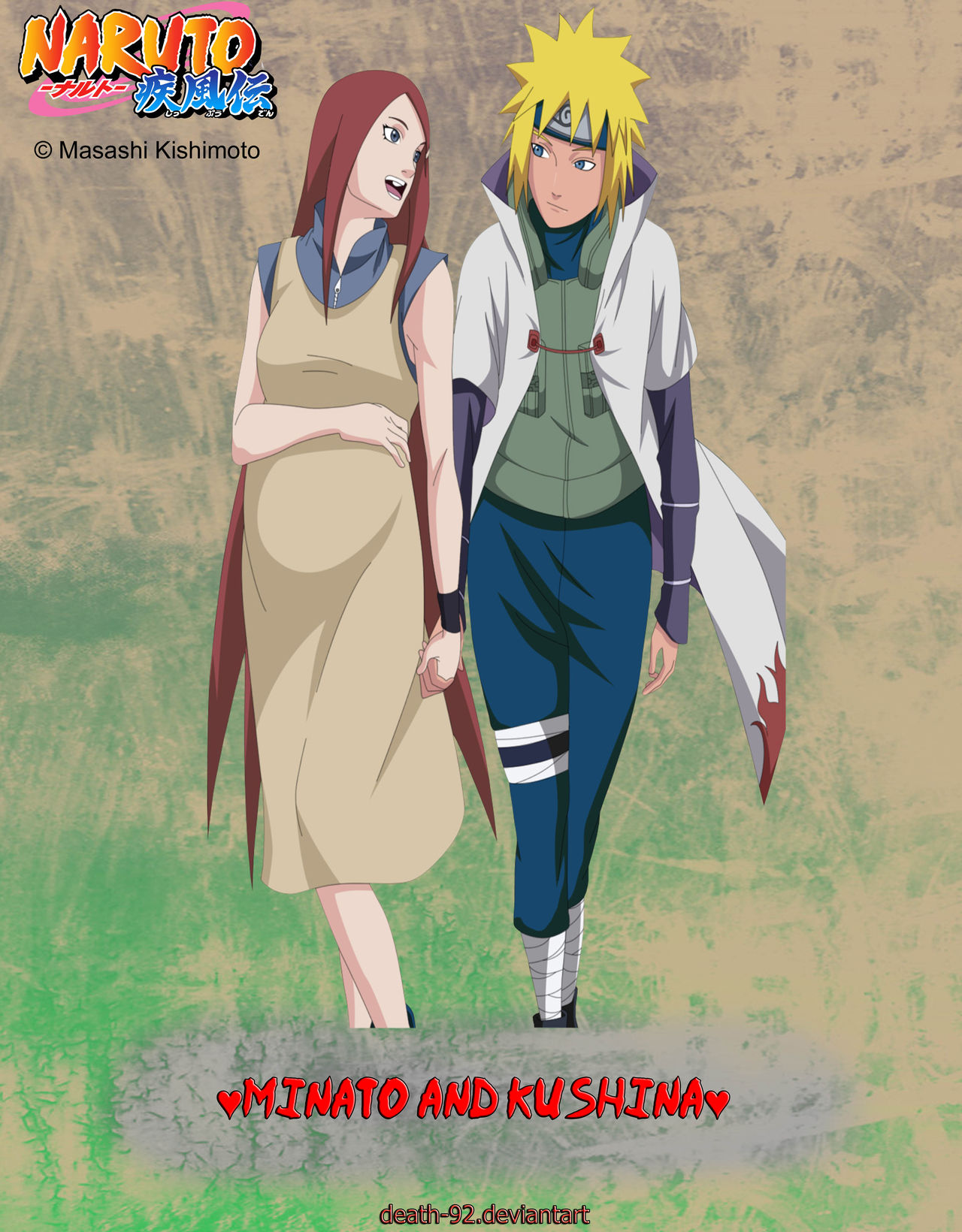 kushina uzumaki minato namikaze