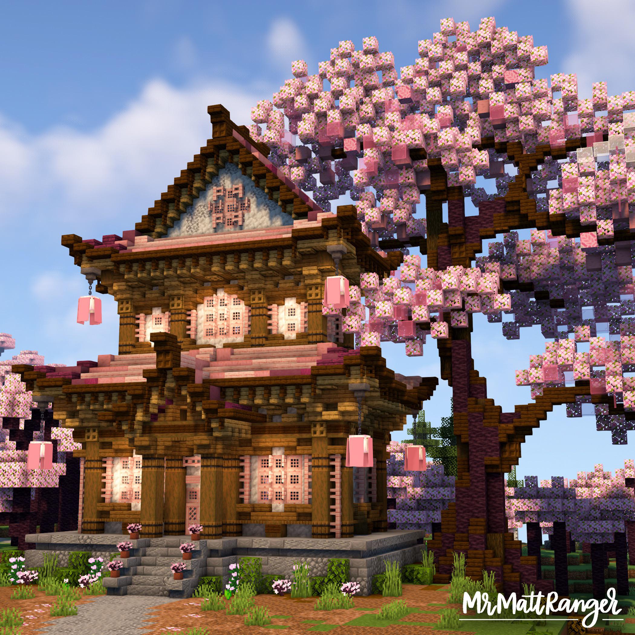 japanese temple minecraft