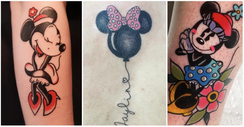 tattoo minnie mouse