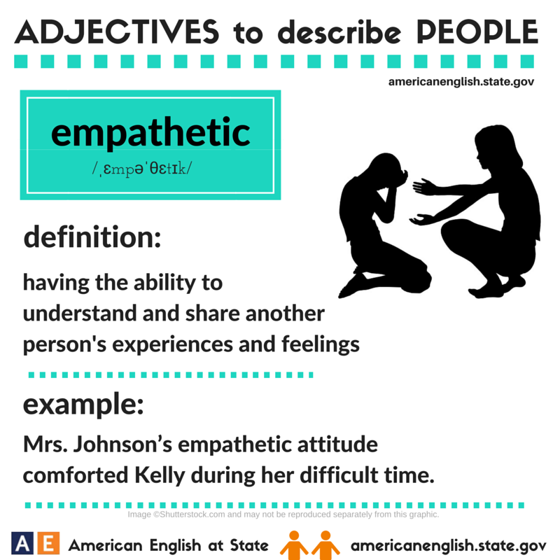 adjective of empathy