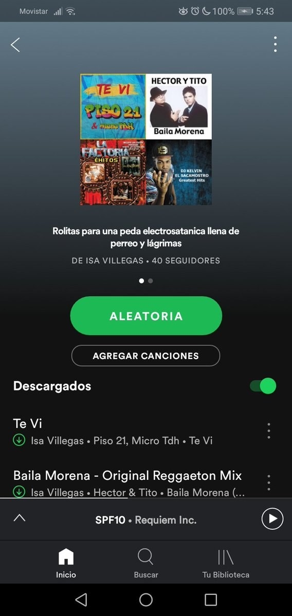 nombres aesthetic para playlist de spotify