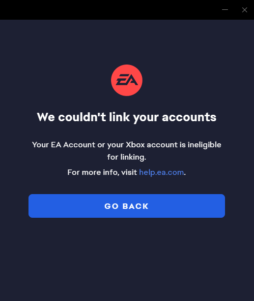 connect xbox and ea account