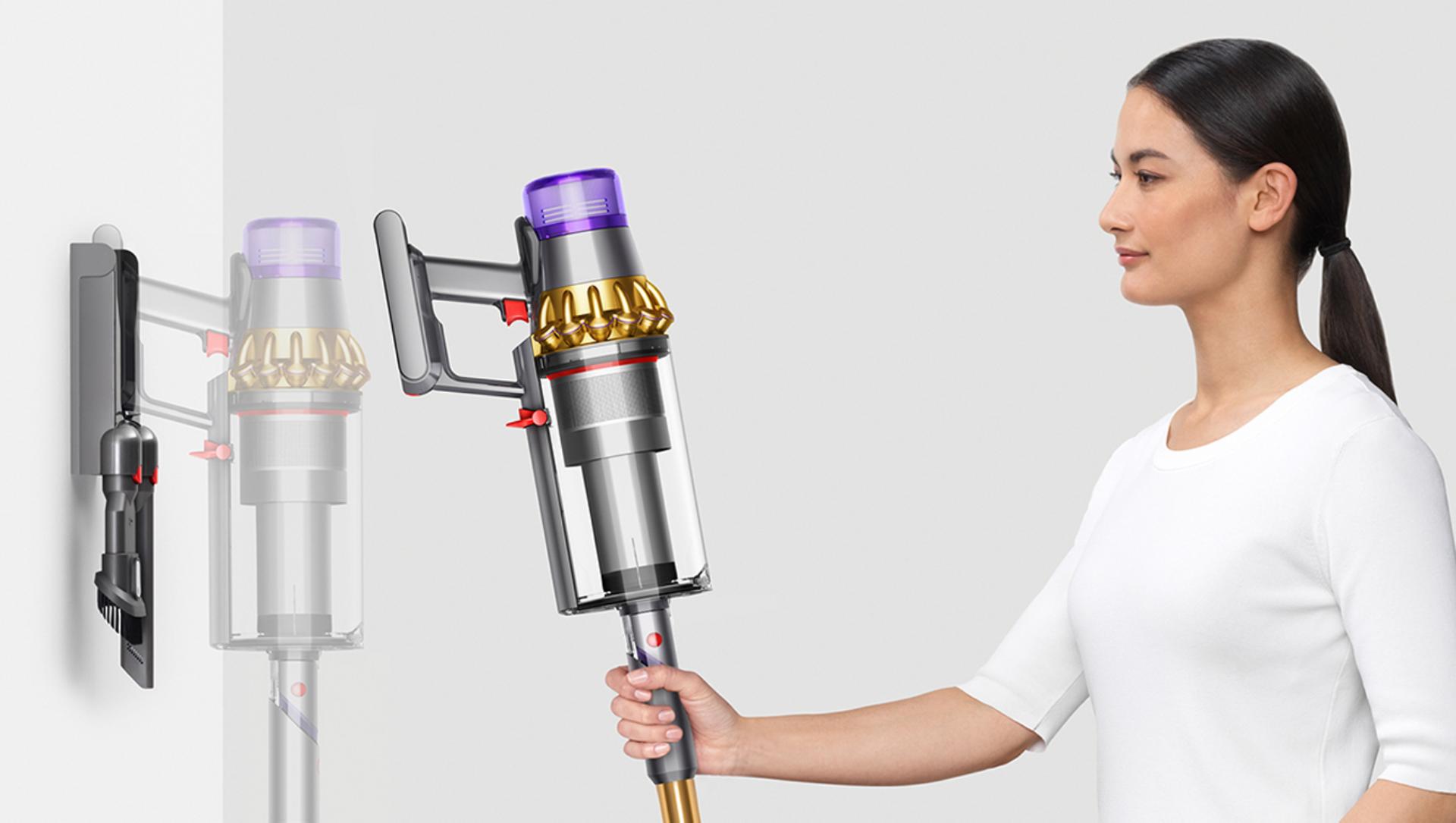 dyson vacuum wall mount