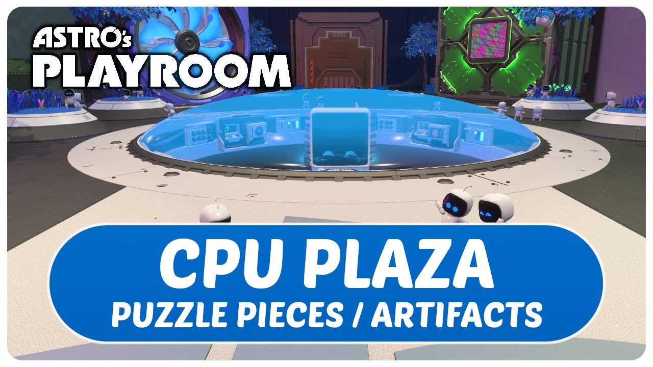 astro playroom all puzzle pieces