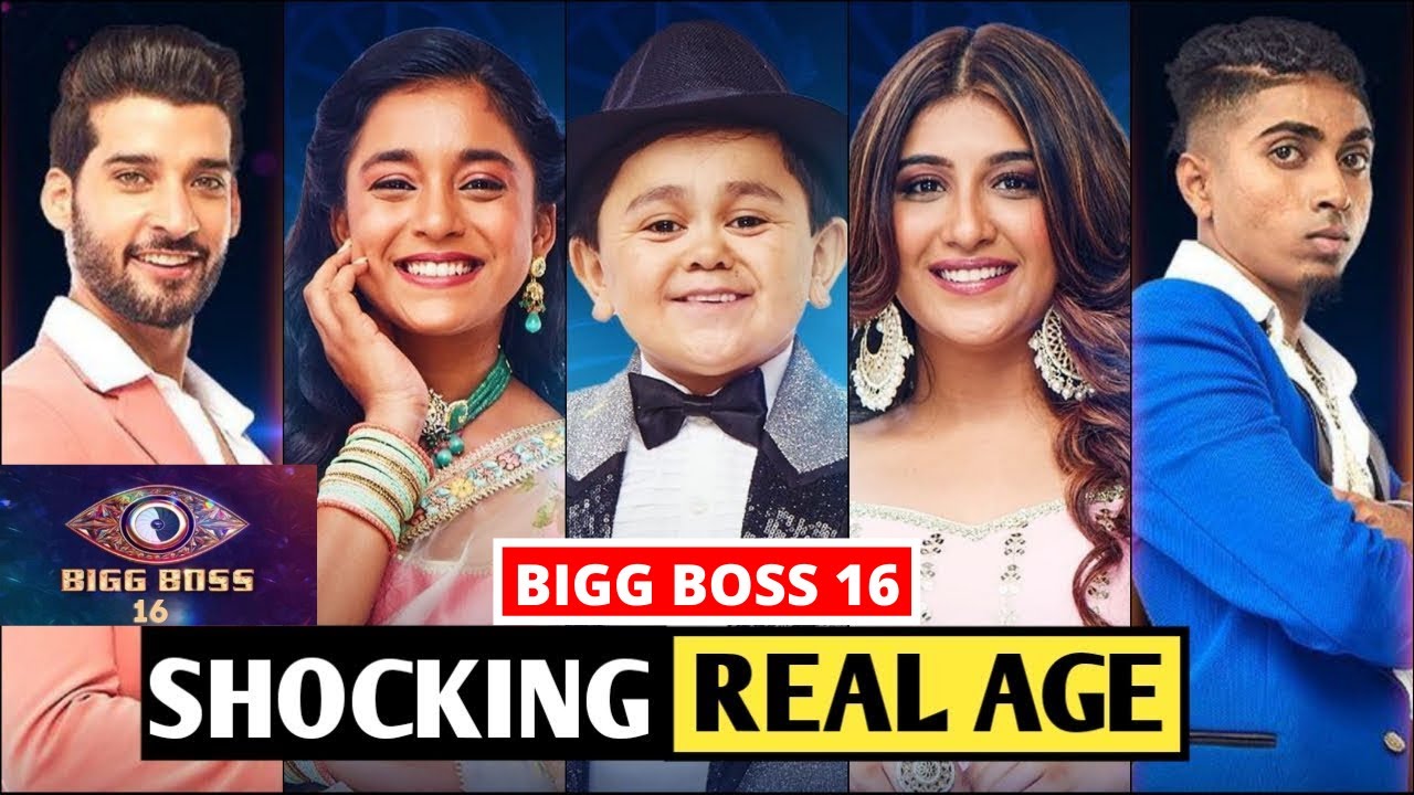 bigg boss 16 contestants age