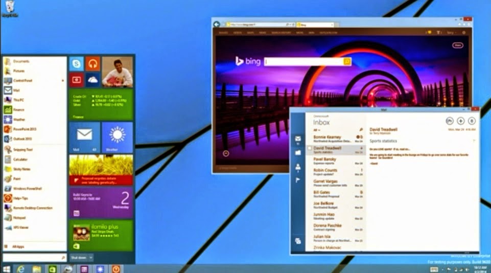 windows 8 start menu hd