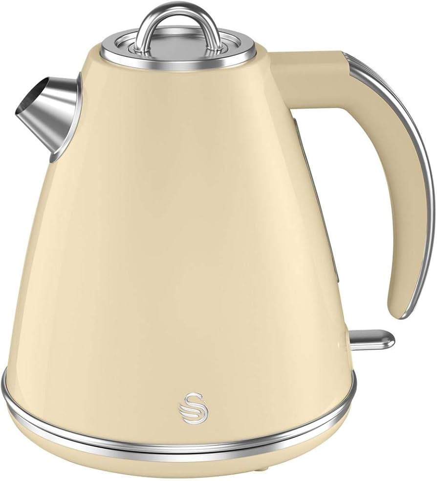 swan retro kettle cream