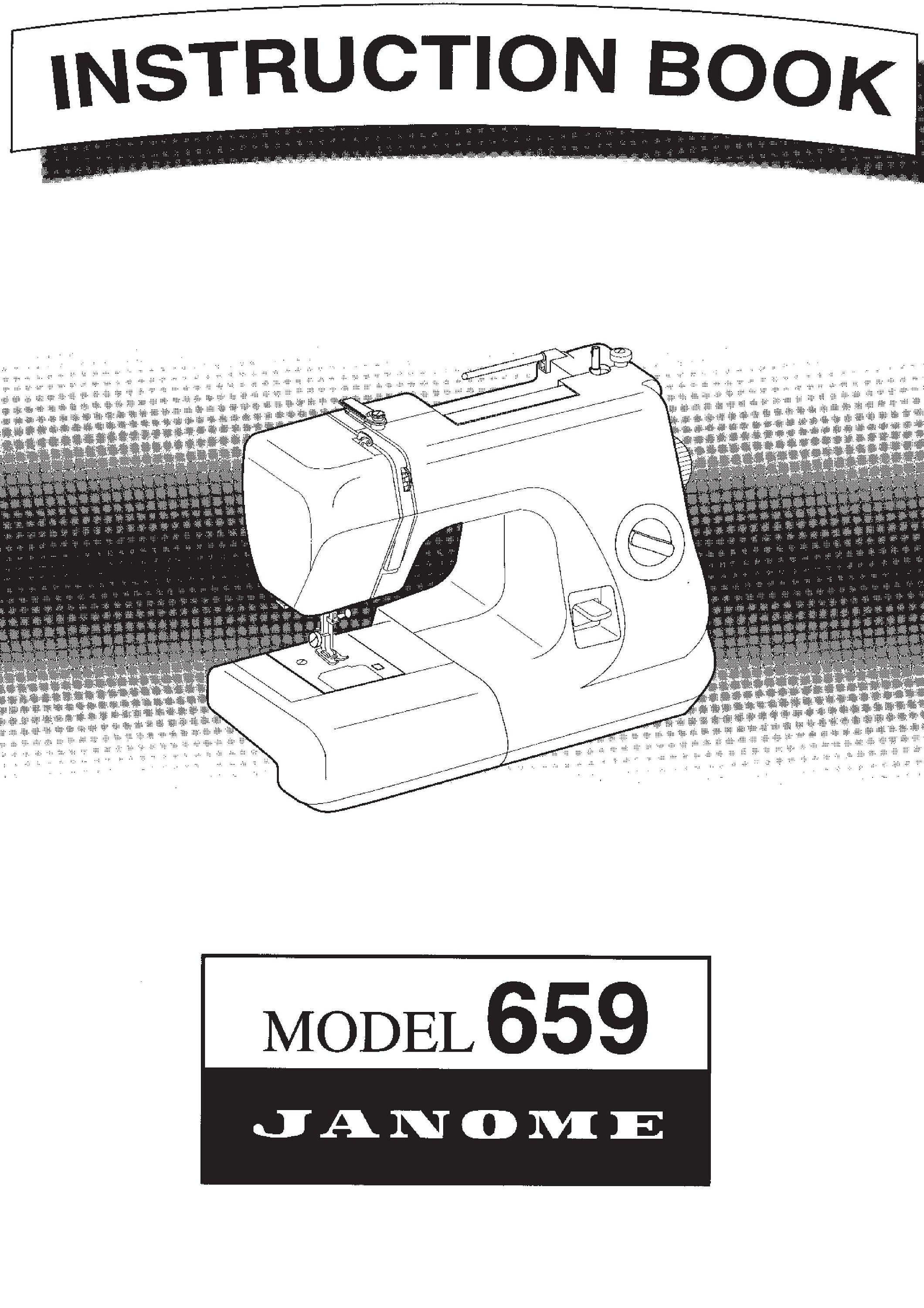 janome instruction manual