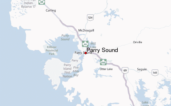 weather radar parry sound