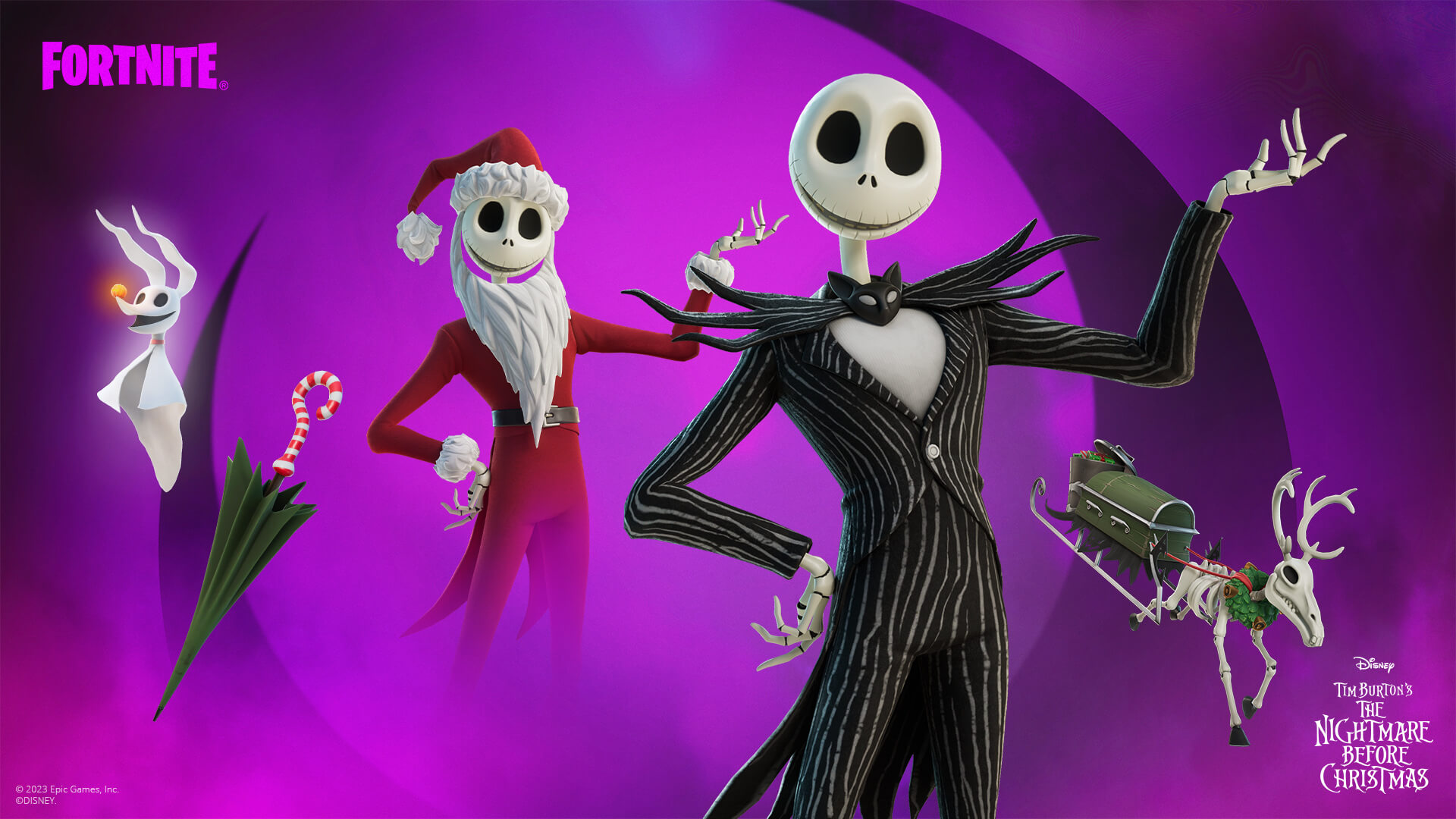 cuando sale jack skellington en fortnite