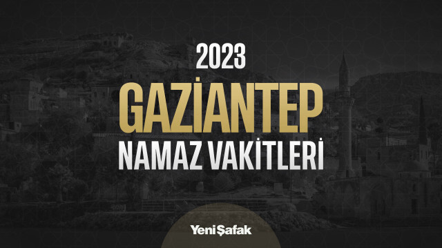 gaziantep için ikindi ezan vakti