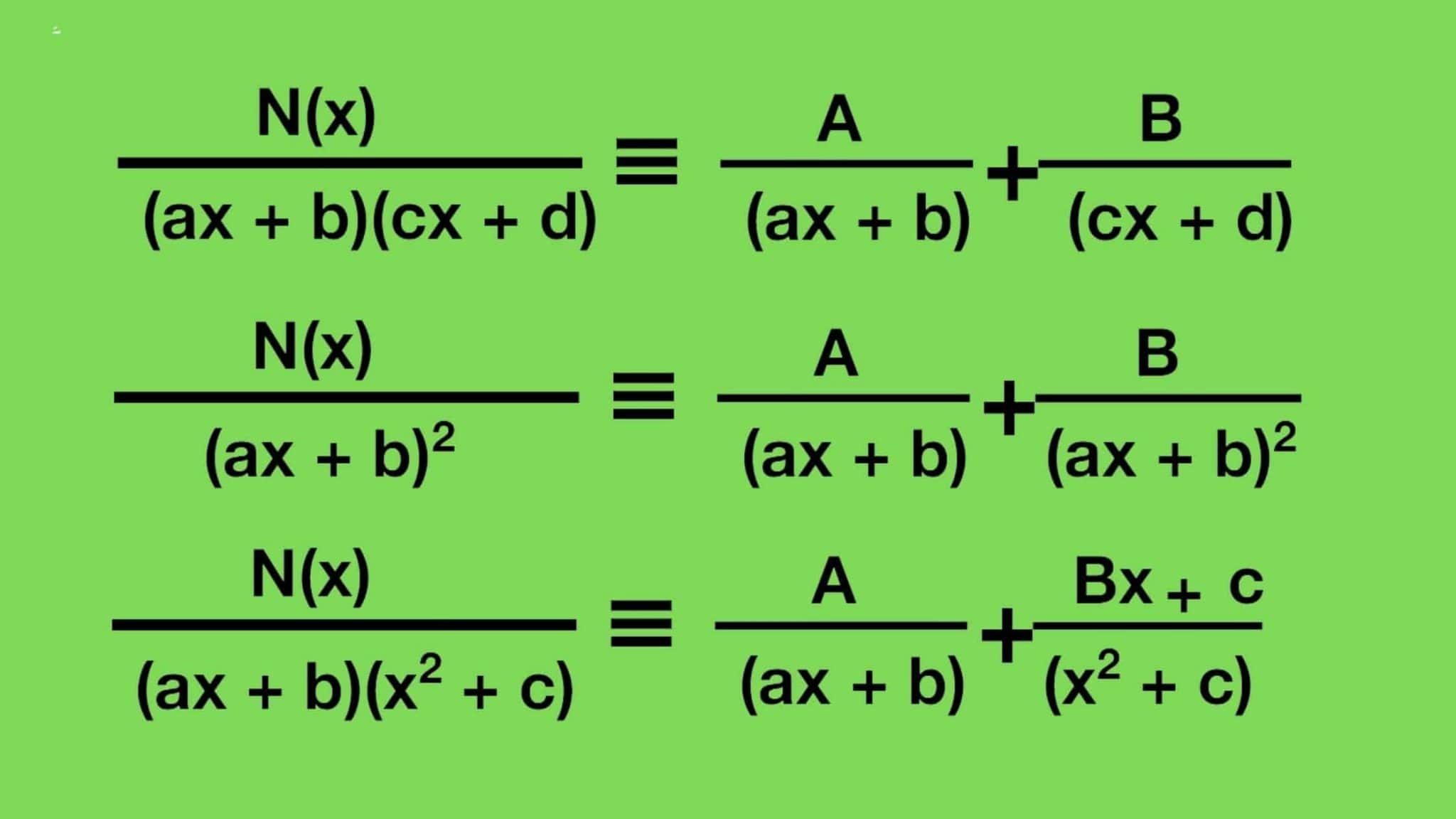 integrate partial fractions calculator