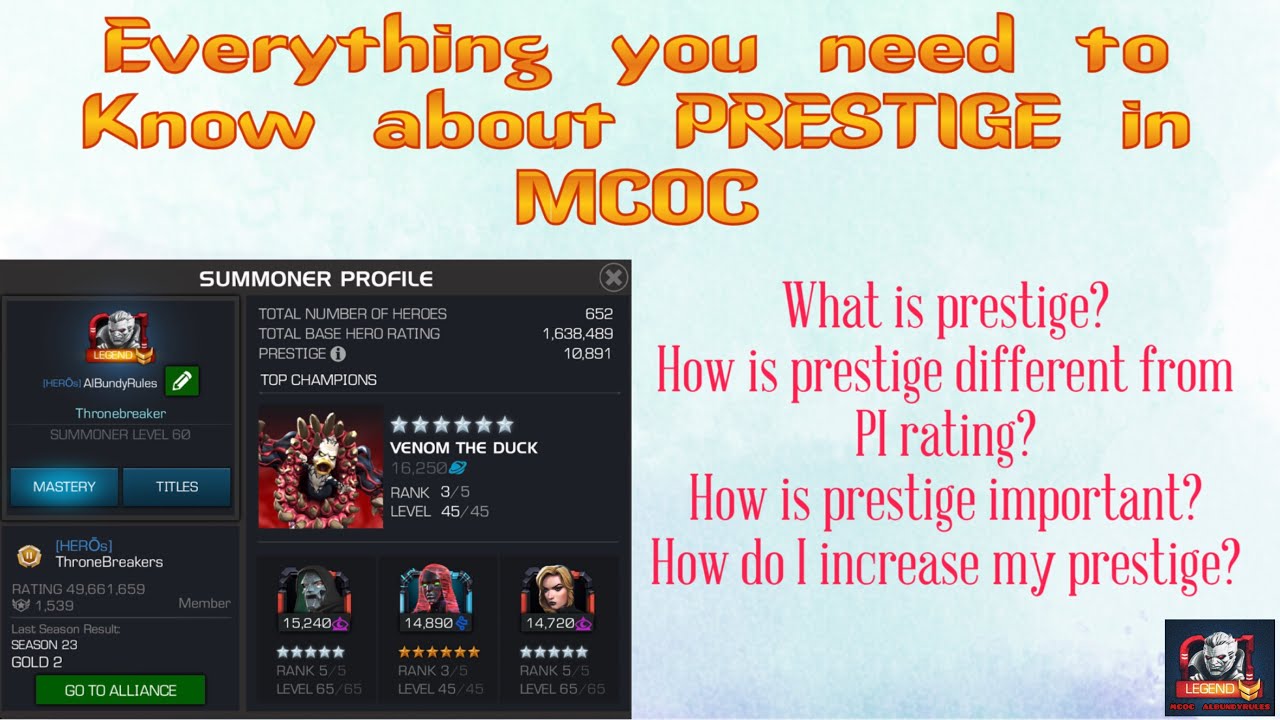 prestige mcoc