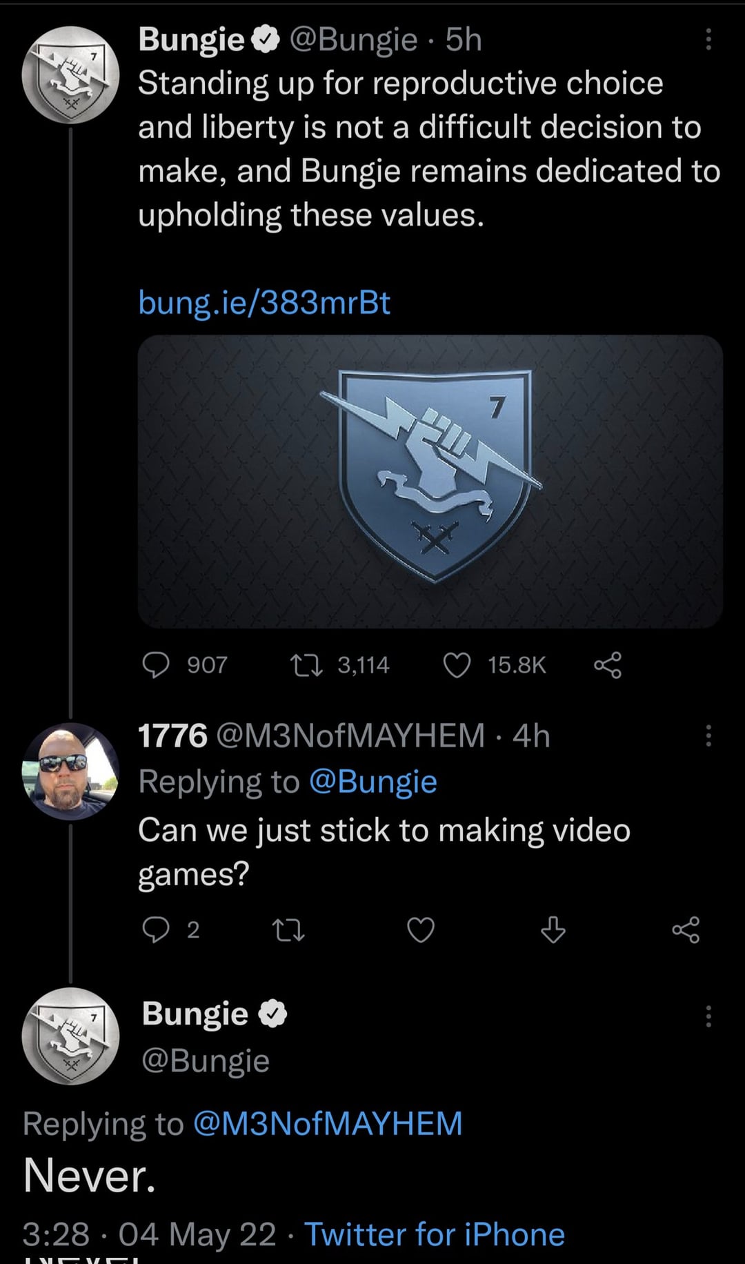 bungie help twitter