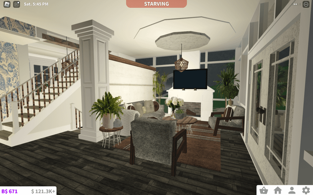 bloxburg beach house interior