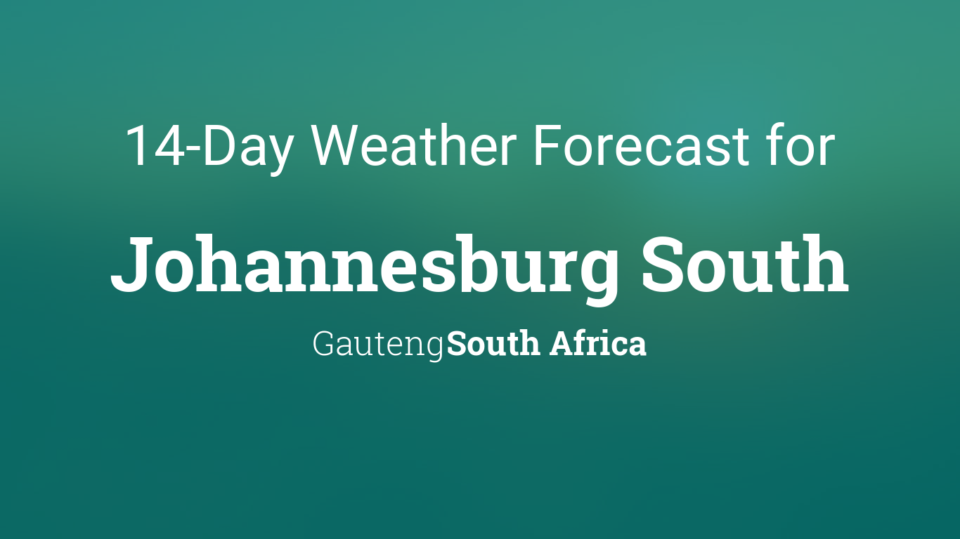 sa weather forecast 14 day