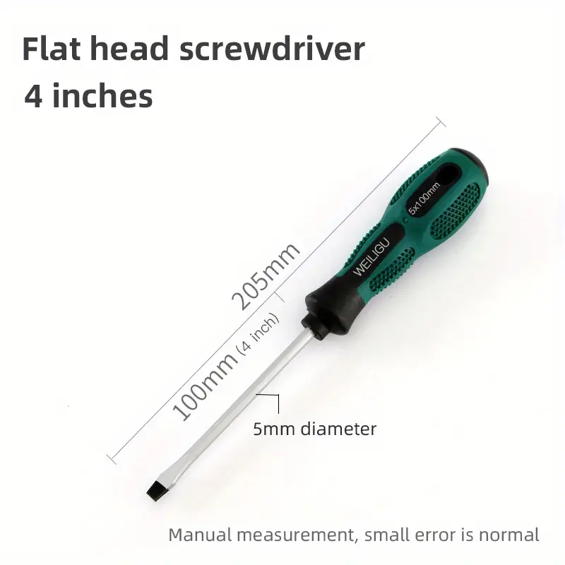 3/4 inch wide flat head screwdriver