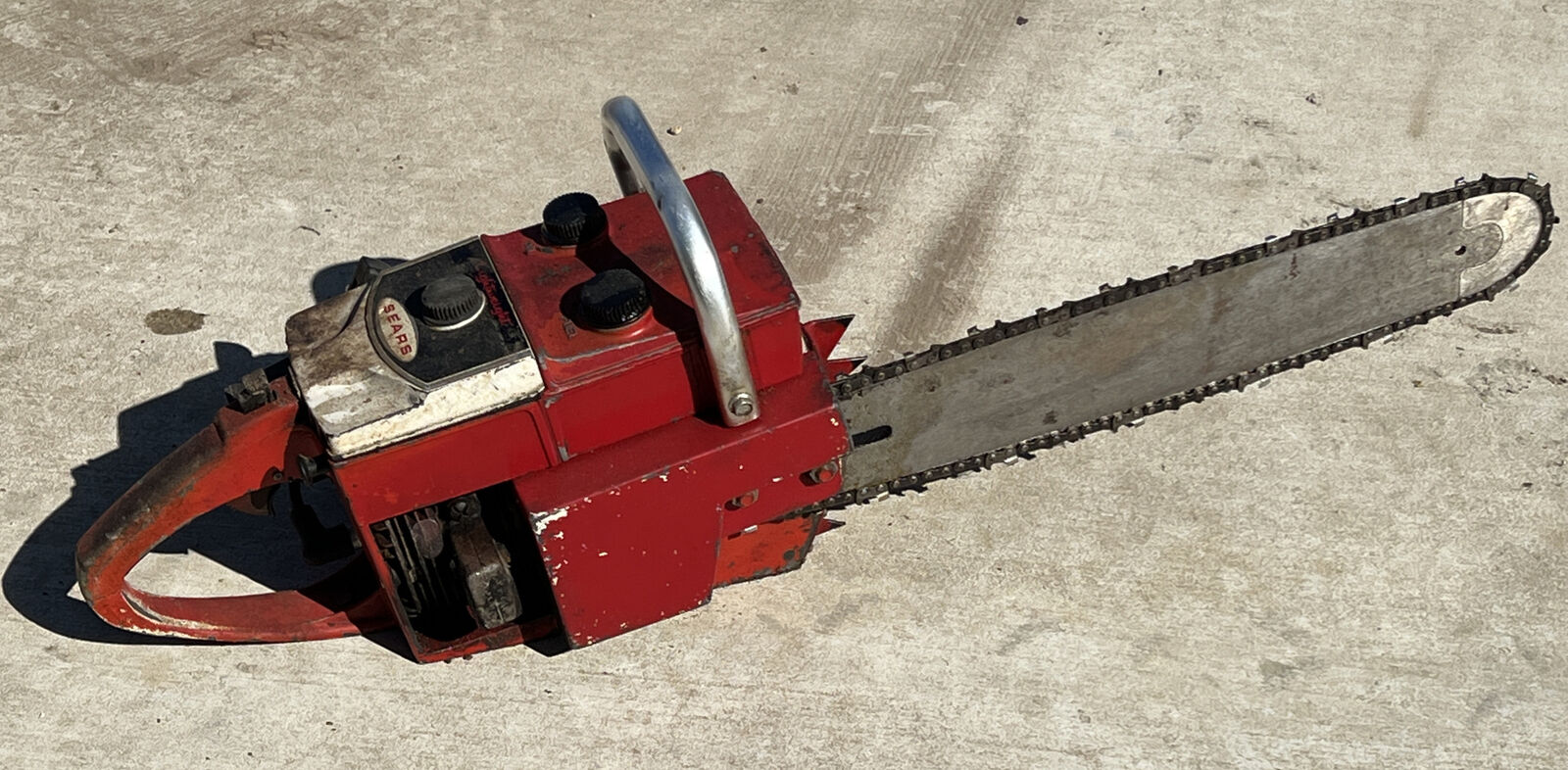 vintage sears roebuck chainsaw